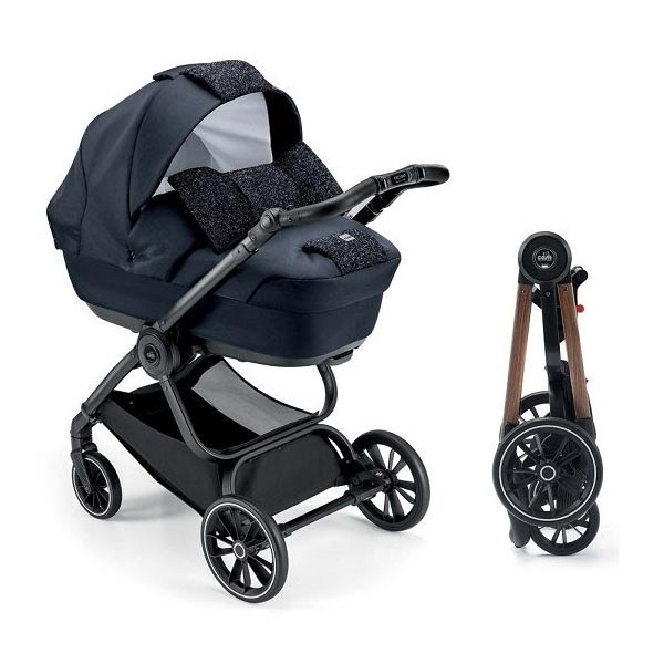 Детская универсальная коляска 2 в 1 Cam Techno Softy (рама под дерево)