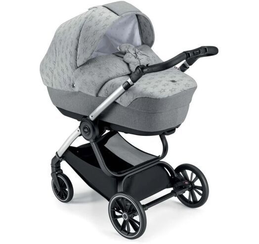 Детская универсальная коляска 2 в 1 Cam Techno Softy (рама серебристая)