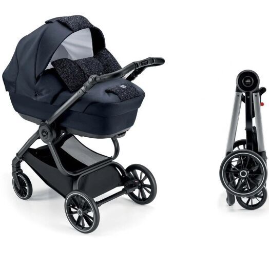 Детская универсальная коляска 2 в 1 Cam Techno Softy (рама серая)