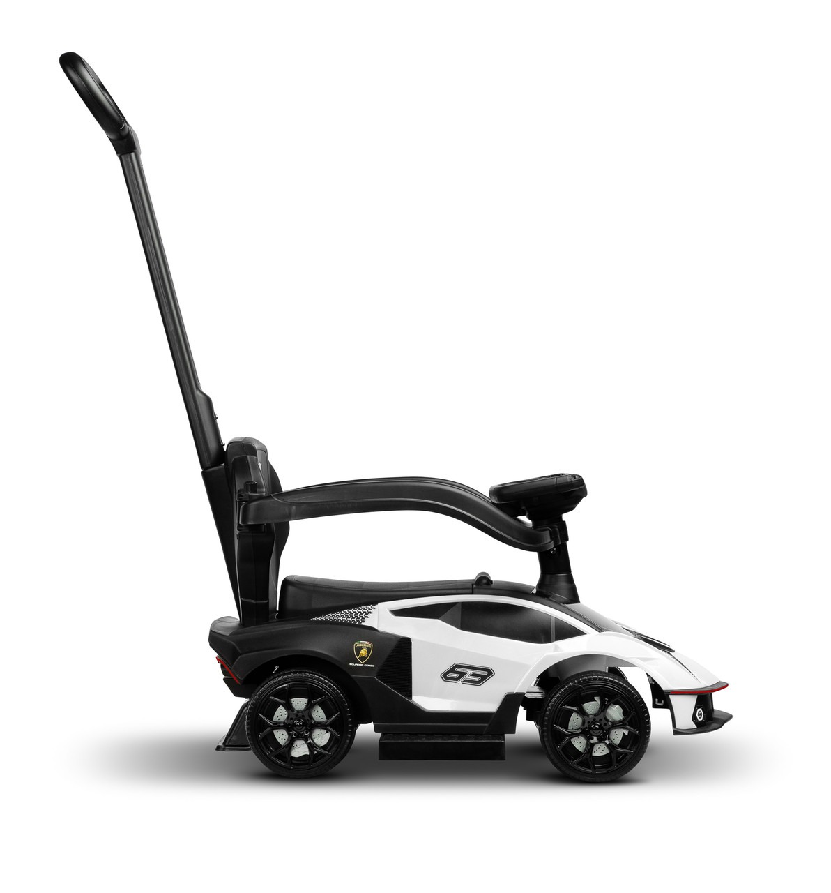 Машинка-каталка Caretero (Toyz) Lamborghini Essenza с родительской ручкой