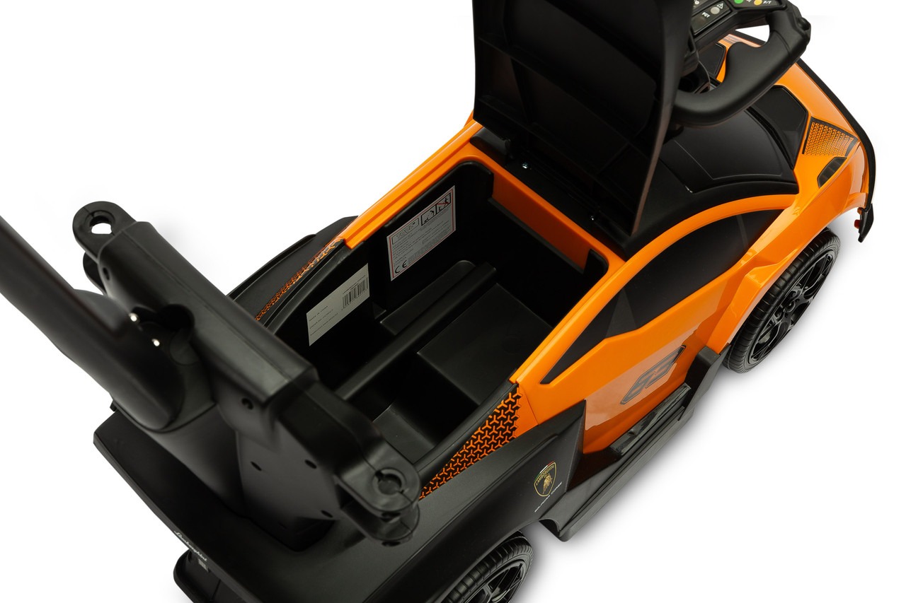 Машинка-каталка Caretero (Toyz) Lamborghini Essenza с родительской ручкой