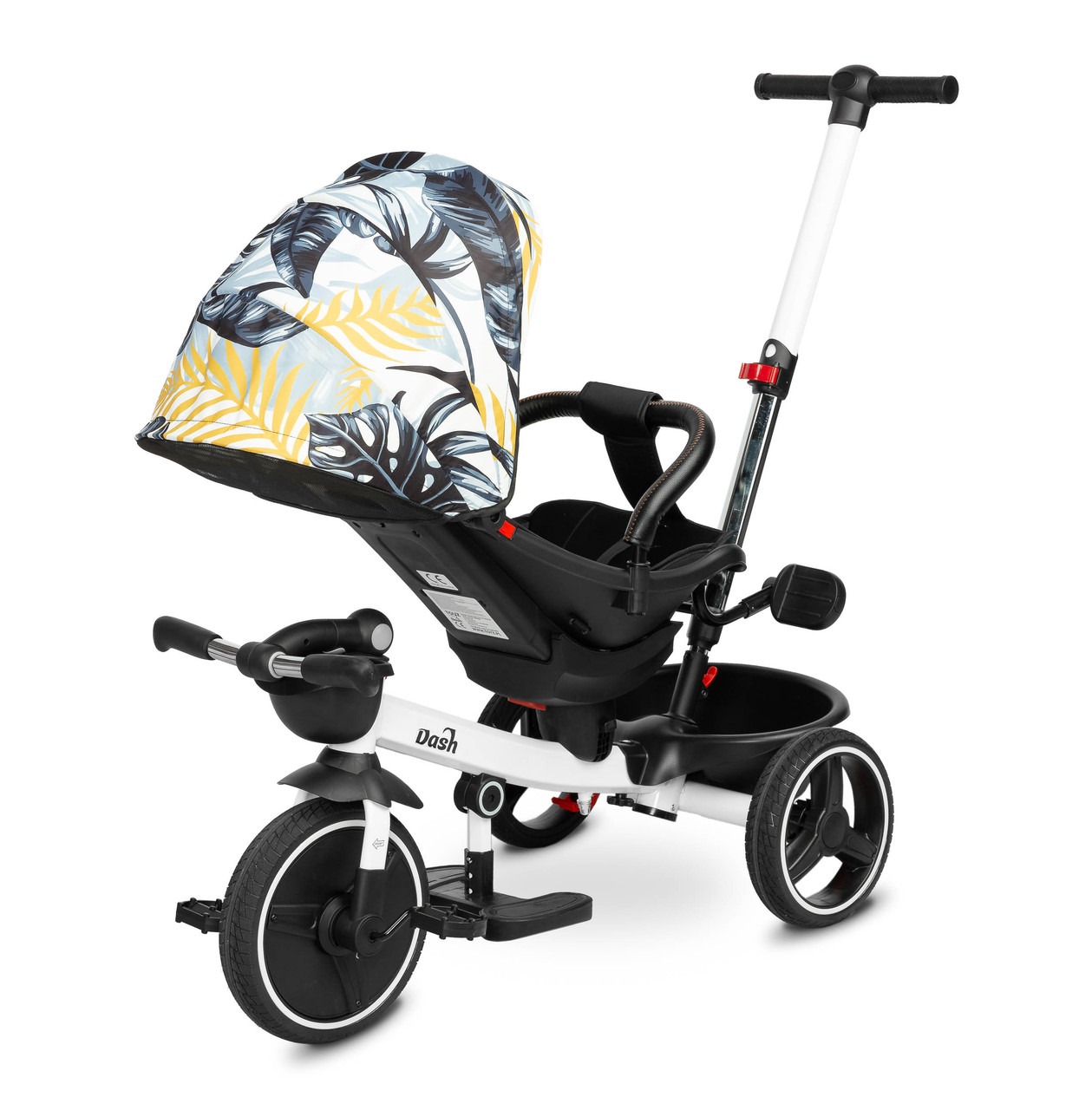 Детский 3-колесный велосипед Caretero (Toyz) Dash с родительской ручкой