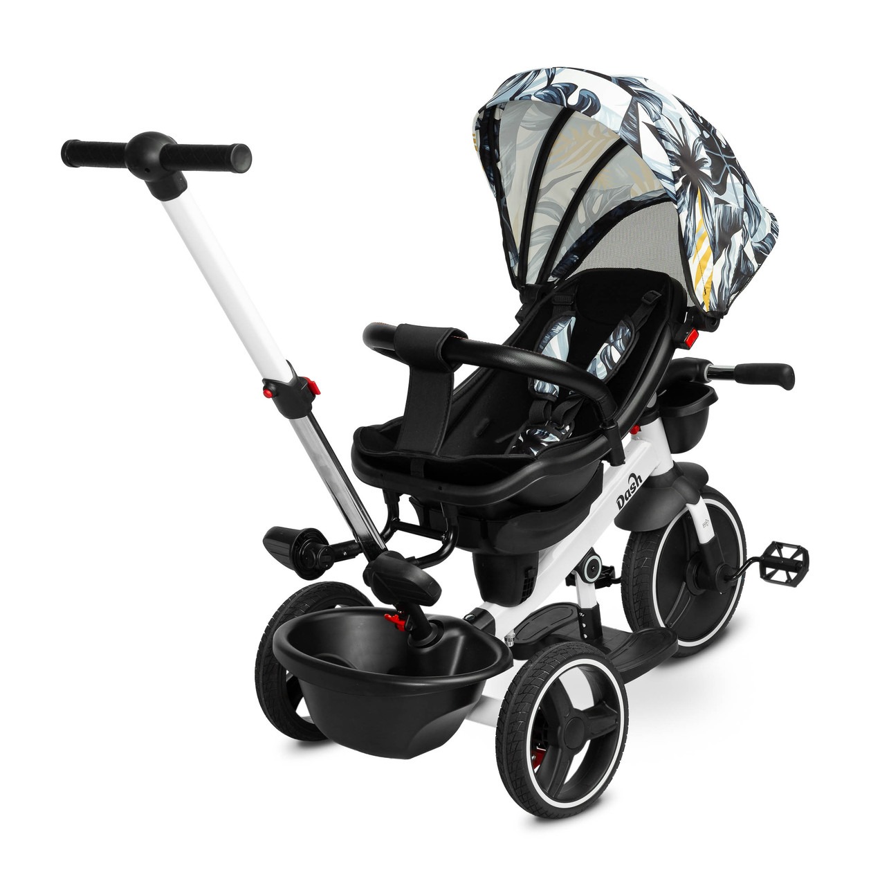 Детский 3-колесный велосипед Caretero (Toyz) Dash с родительской ручкой