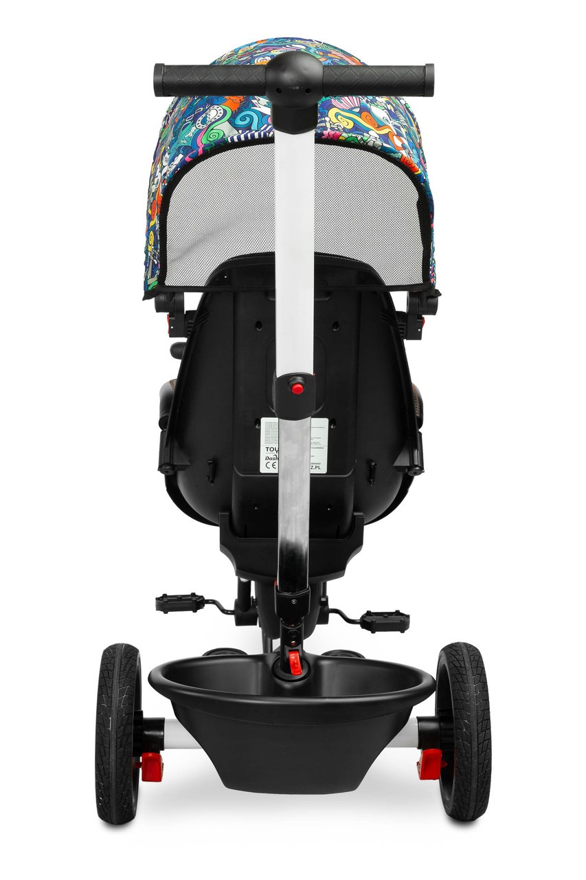 Детский 3-колесный велосипед Caretero (Toyz) Dash с родительской ручкой