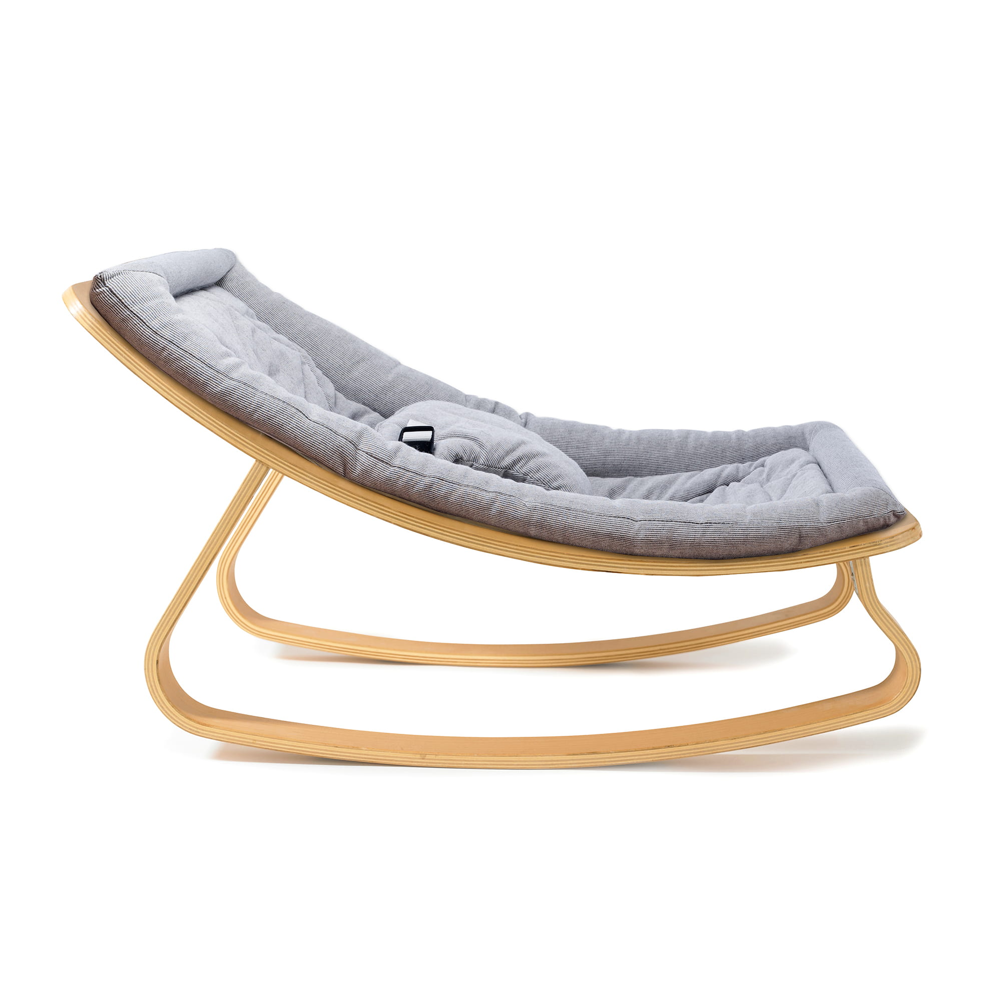 Детский шезлонг-качалка Charlie Crane Levo in Beech (основание бук)