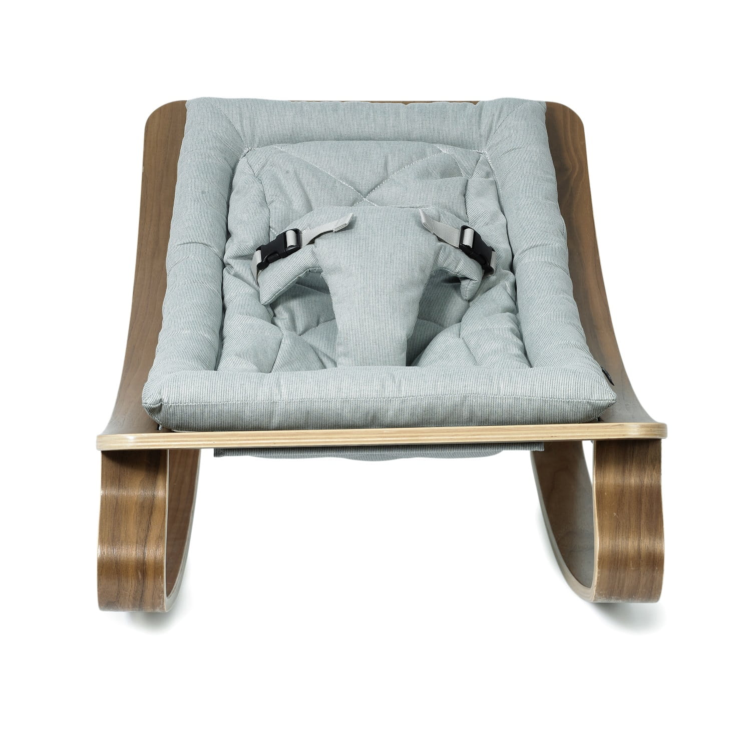 Детский шезлонг-качалка Charlie Crane Levo in Walnut (основание орех)