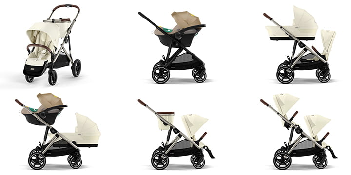 Универсальная коляска 2 в 1 Cybex Gazelle S 2.0