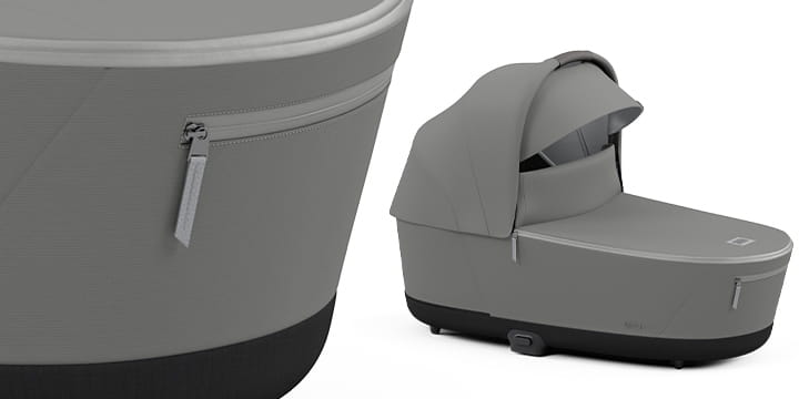 Универсальная коляска 2 в 1 Cybex e-Priam 4.0 на шасси Rosegold