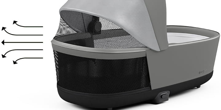 Универсальная коляска 2 в 1 Cybex Priam 4.0 на шасси Rosegold