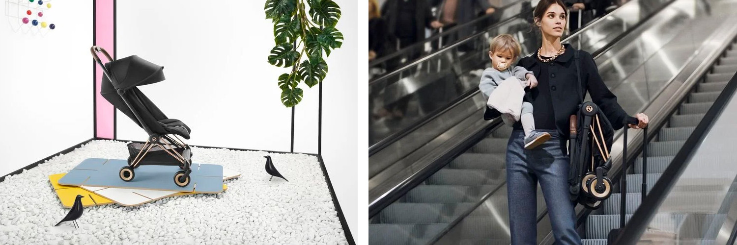 Прогулочная коляска Cybex Platinum Coya (рама Rosegold)