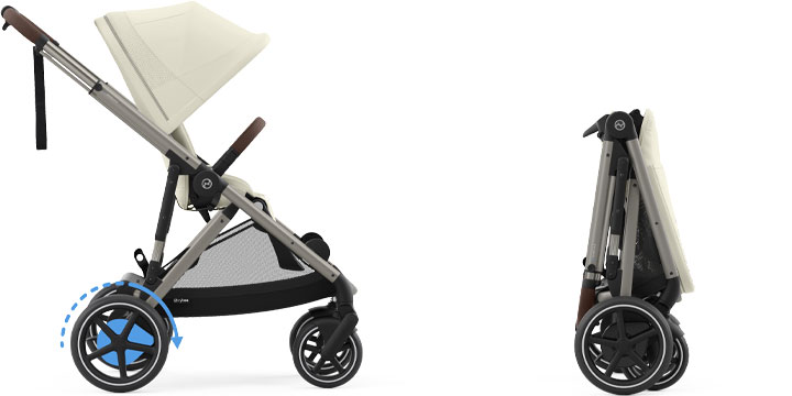 Прогулочная коляска для двойни Cybex e-Gazelle S