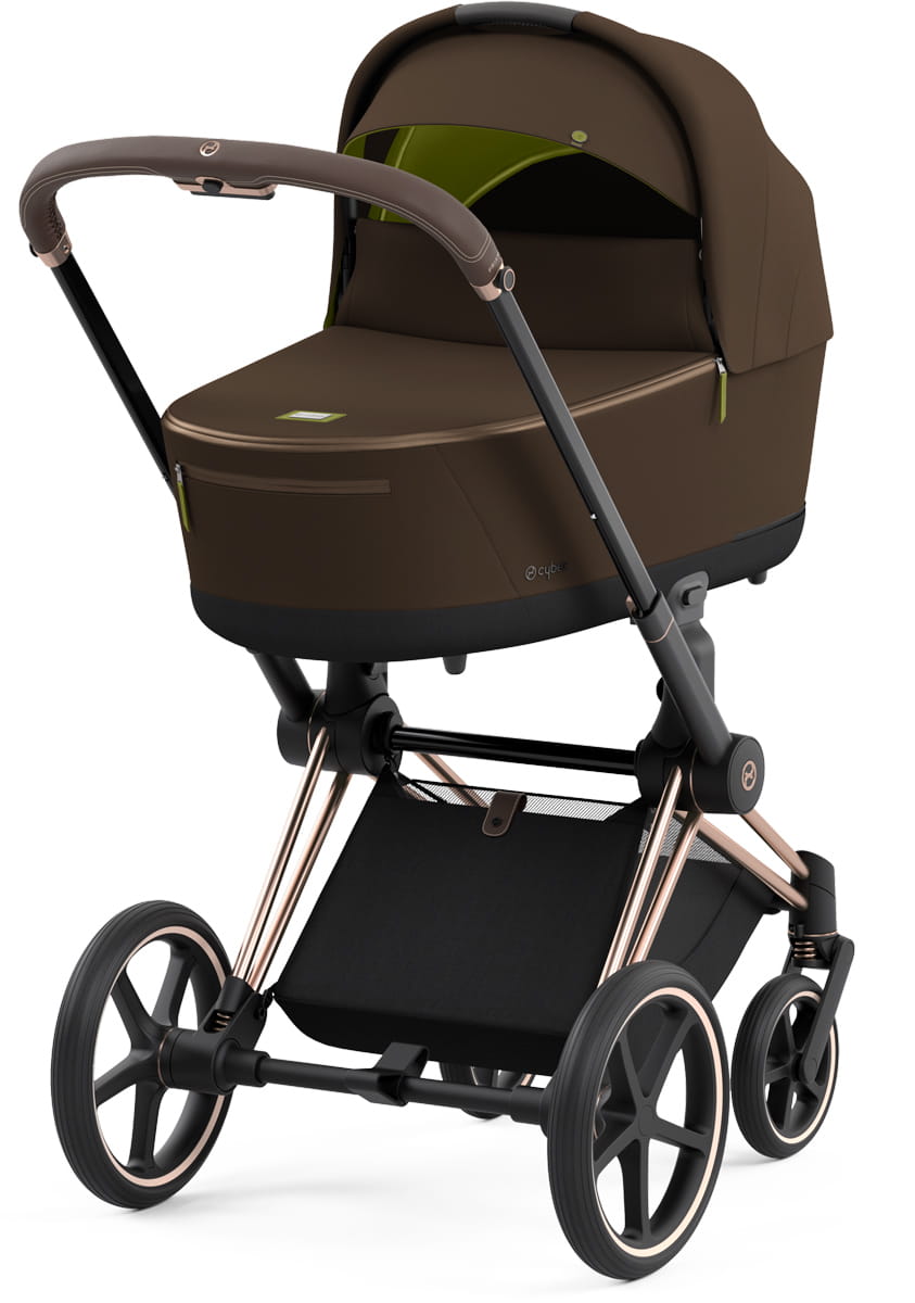 Коляска для новорожденных Cybex Priam 4.0 на шасси Rosegold