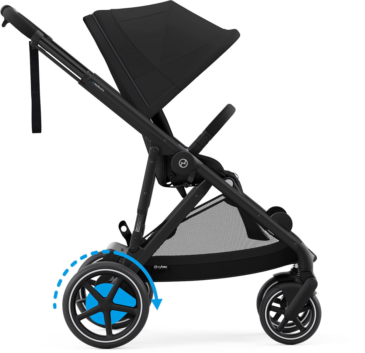 Универсальная коляска для двойни 2 в 1 Cybex e-Gazelle S