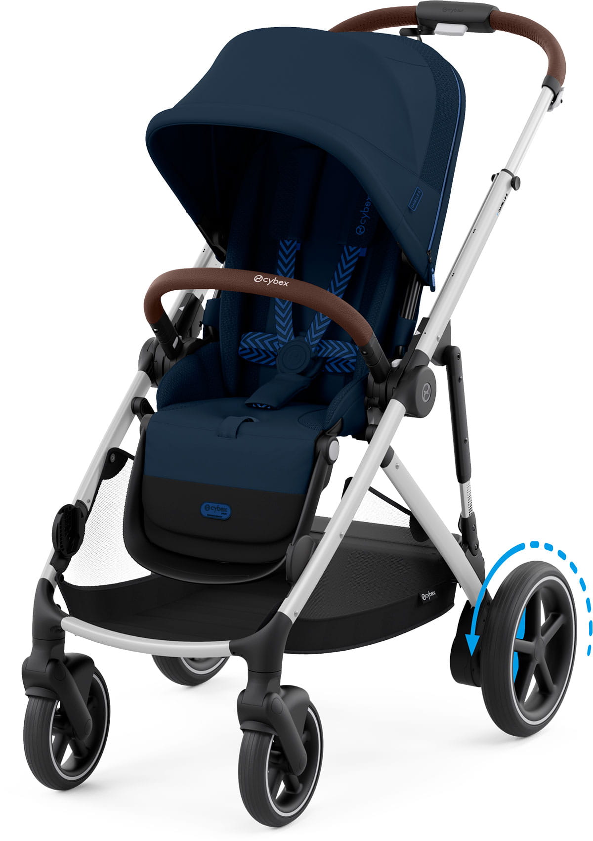 Прогулочная коляска для двойни Cybex e-Gazelle S