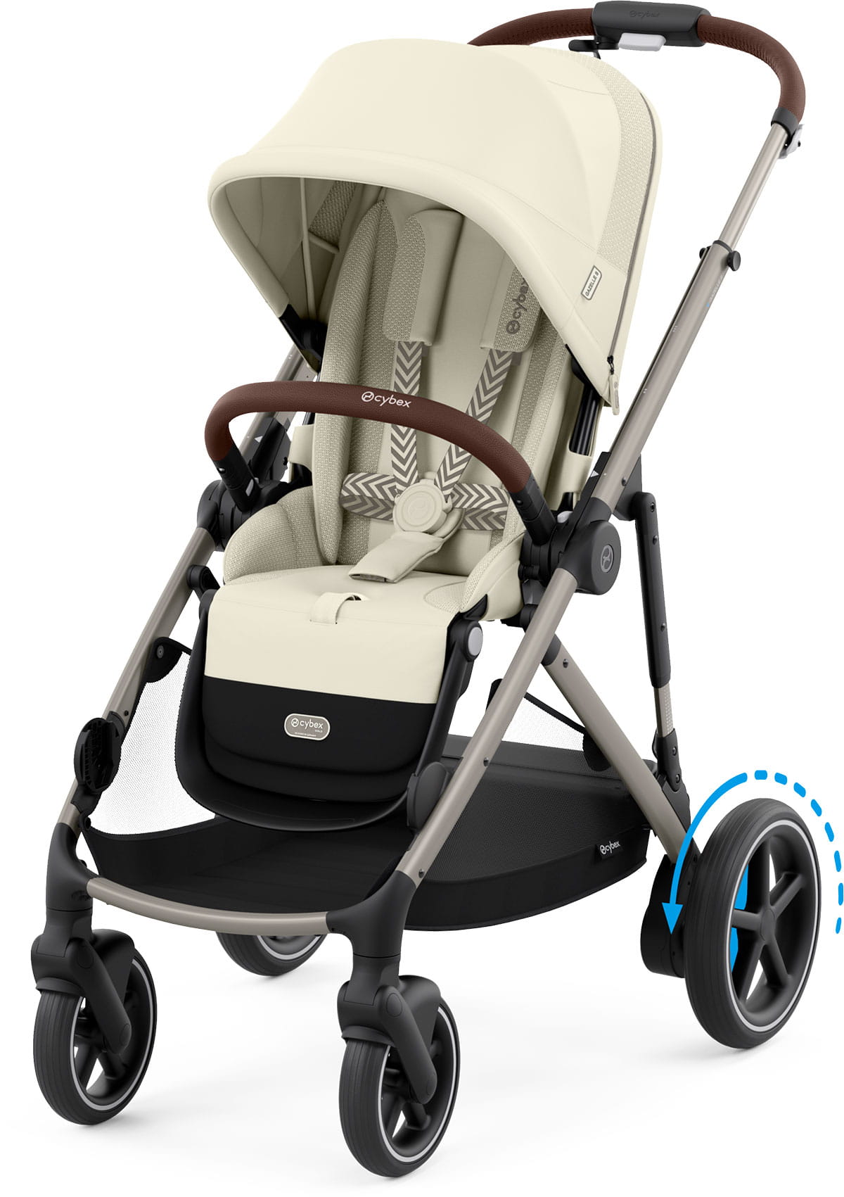 Универсальная коляска для двойни 2 в 1 Cybex e-Gazelle S