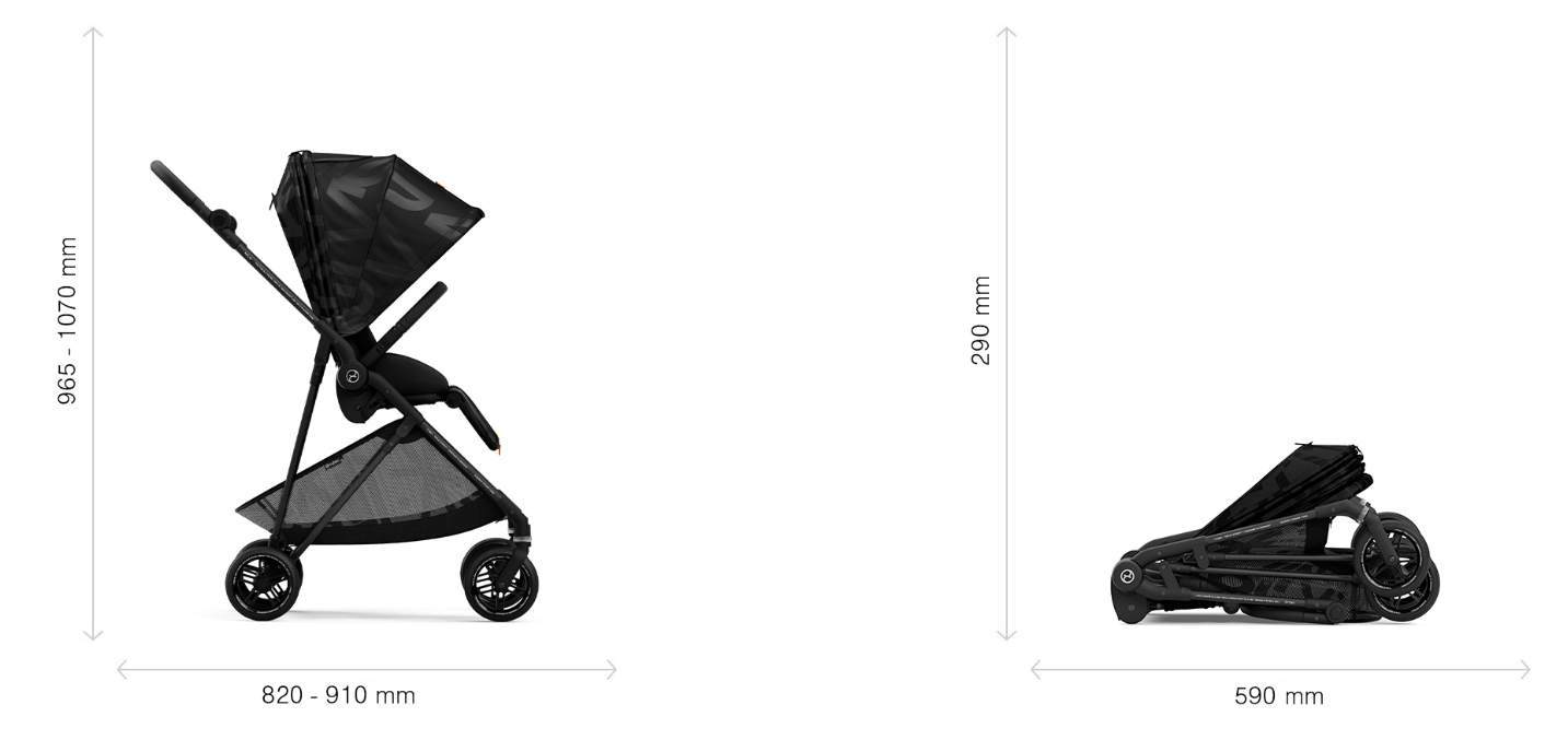 Прогулочная коляска Cybex Melio Street 3.0