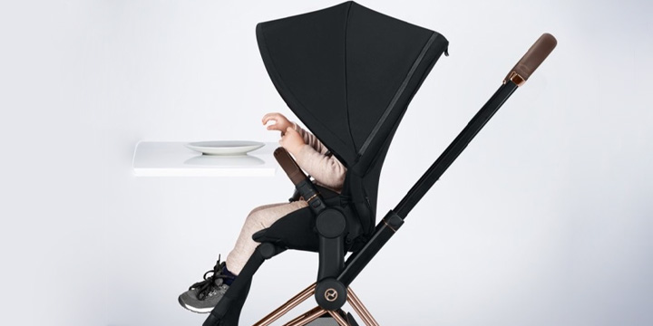 Универсальная коляска 2 в 1 Cybex Priam 4.0 на шасси Rosegold