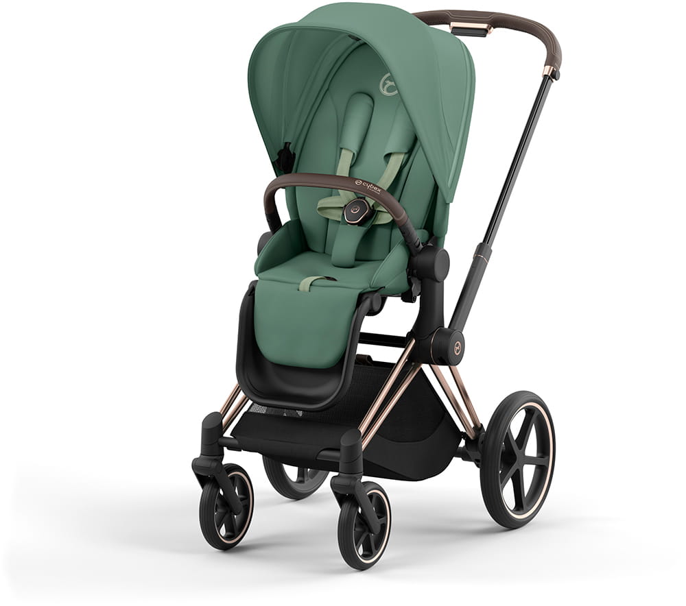 Универсальная коляска 2 в 1 Cybex Priam 4.0 на шасси Rosegold