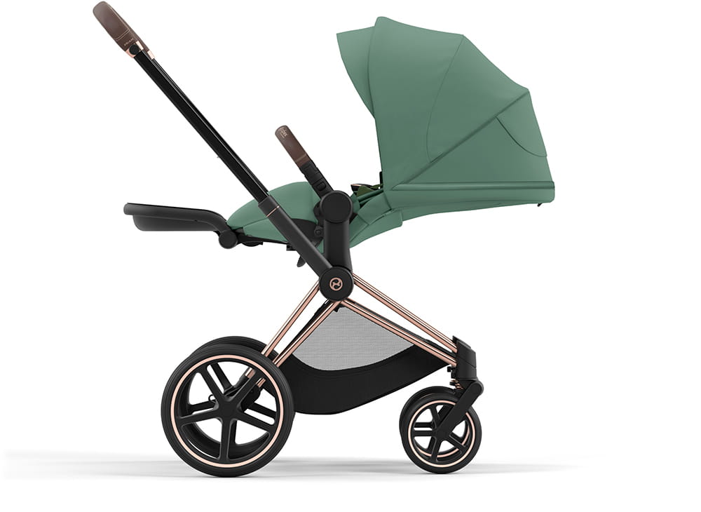 Универсальная коляска 2 в 1 Cybex Priam 4.0 на шасси Rosegold