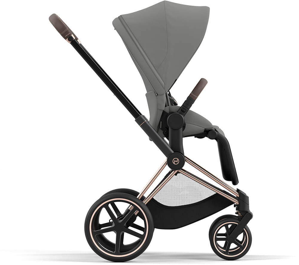 Универсальная коляска 2 в 1 Cybex Priam 4.0 на шасси Rosegold