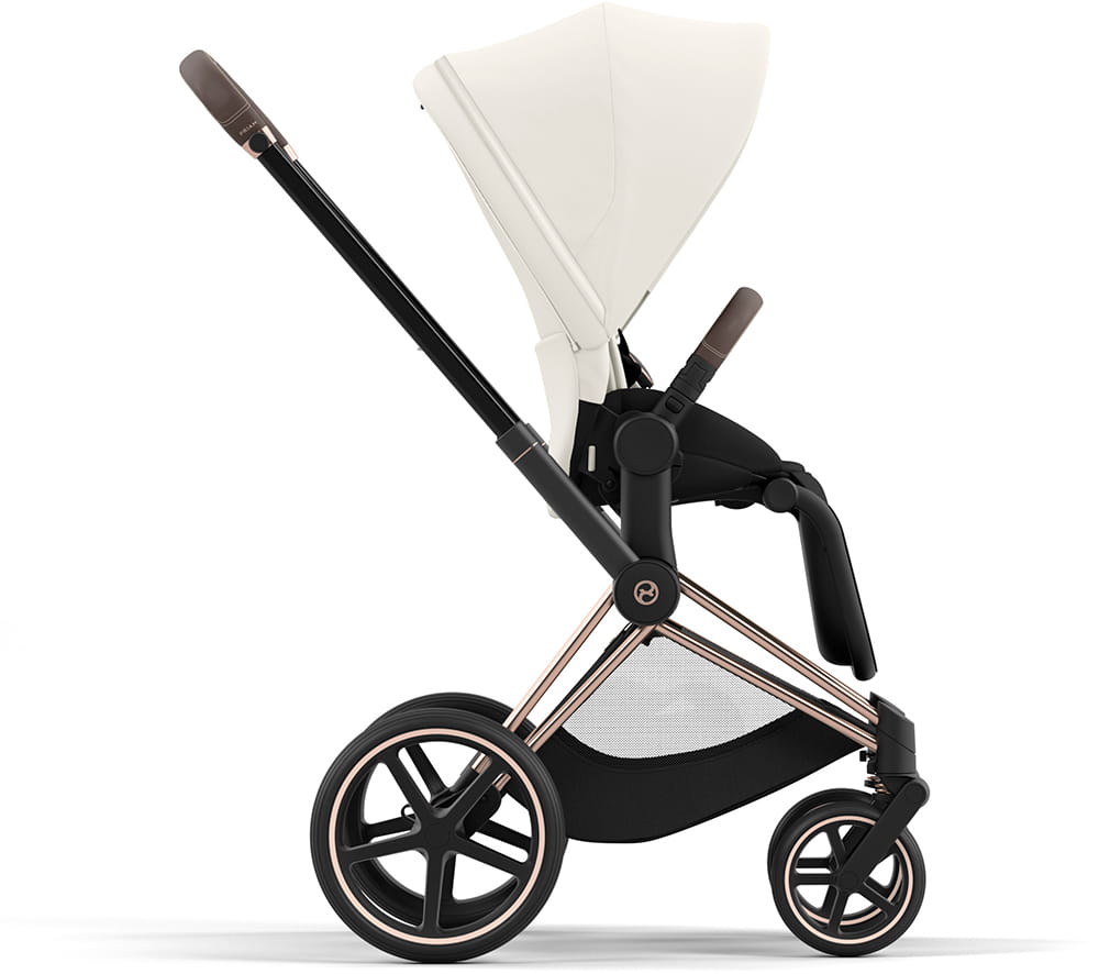 Универсальная коляска 2 в 1 Cybex Priam 4.0 на шасси Rosegold