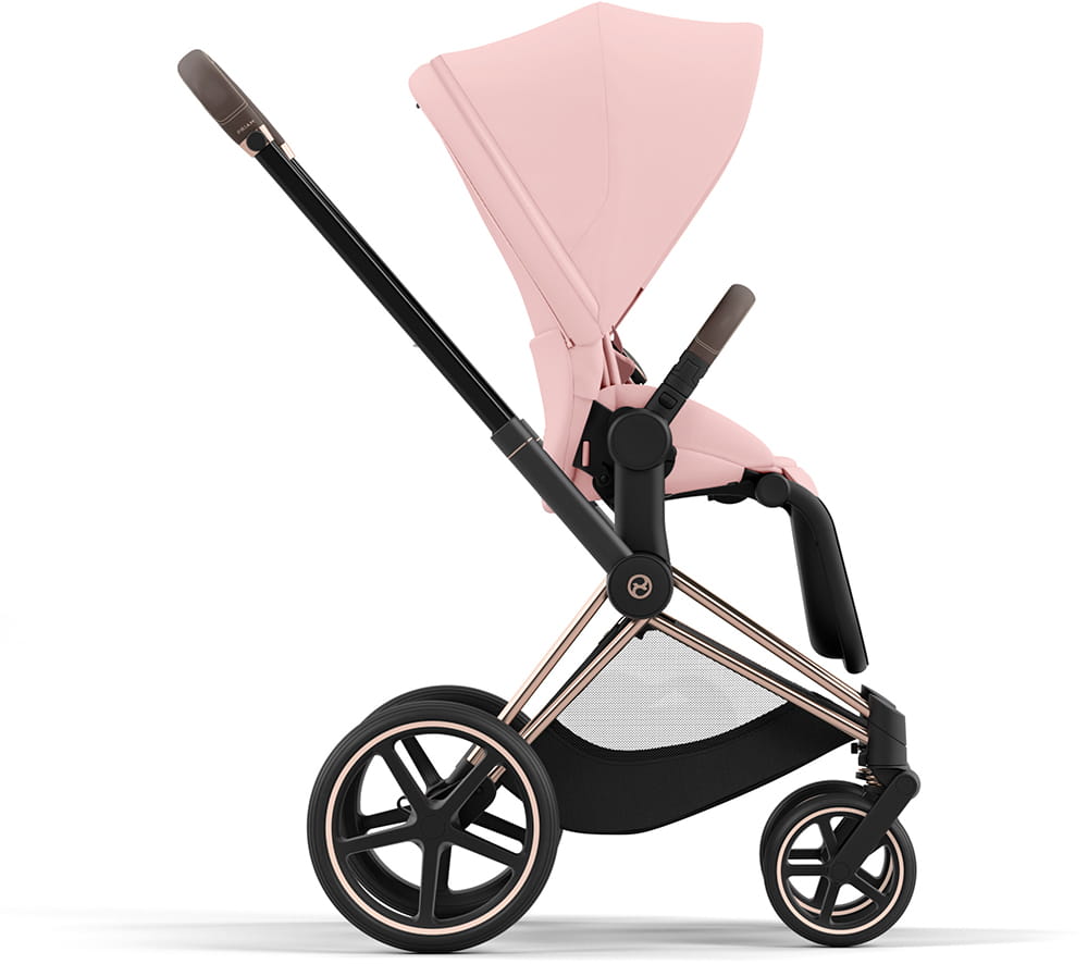 Универсальная коляска 2 в 1 Cybex Priam 4.0 на шасси Rosegold