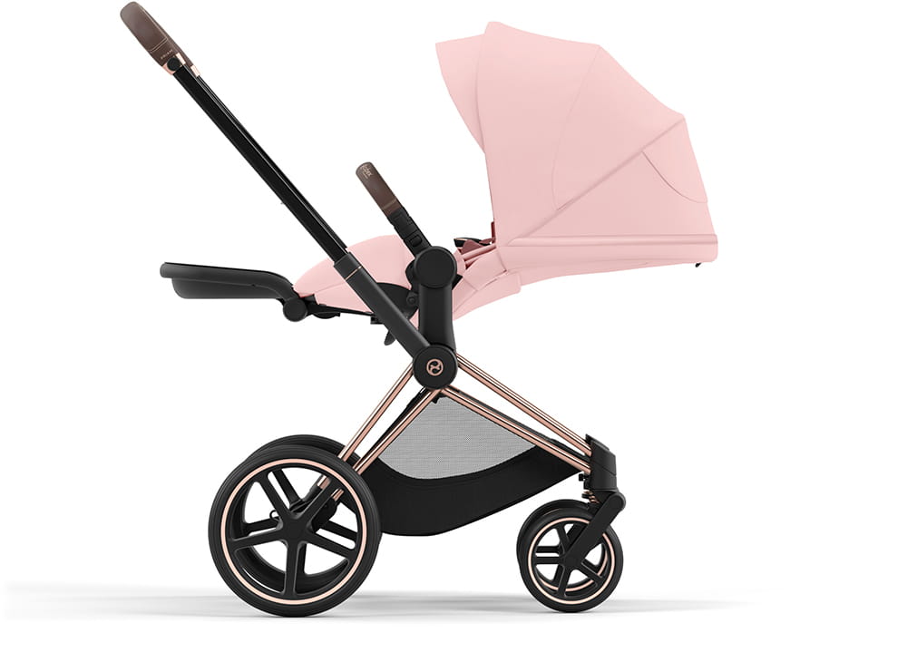 Универсальная коляска 2 в 1 Cybex Priam 4.0 на шасси Rosegold