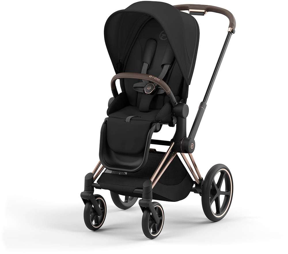 Универсальная коляска 2 в 1 Cybex Priam 4.0 на шасси Rosegold
