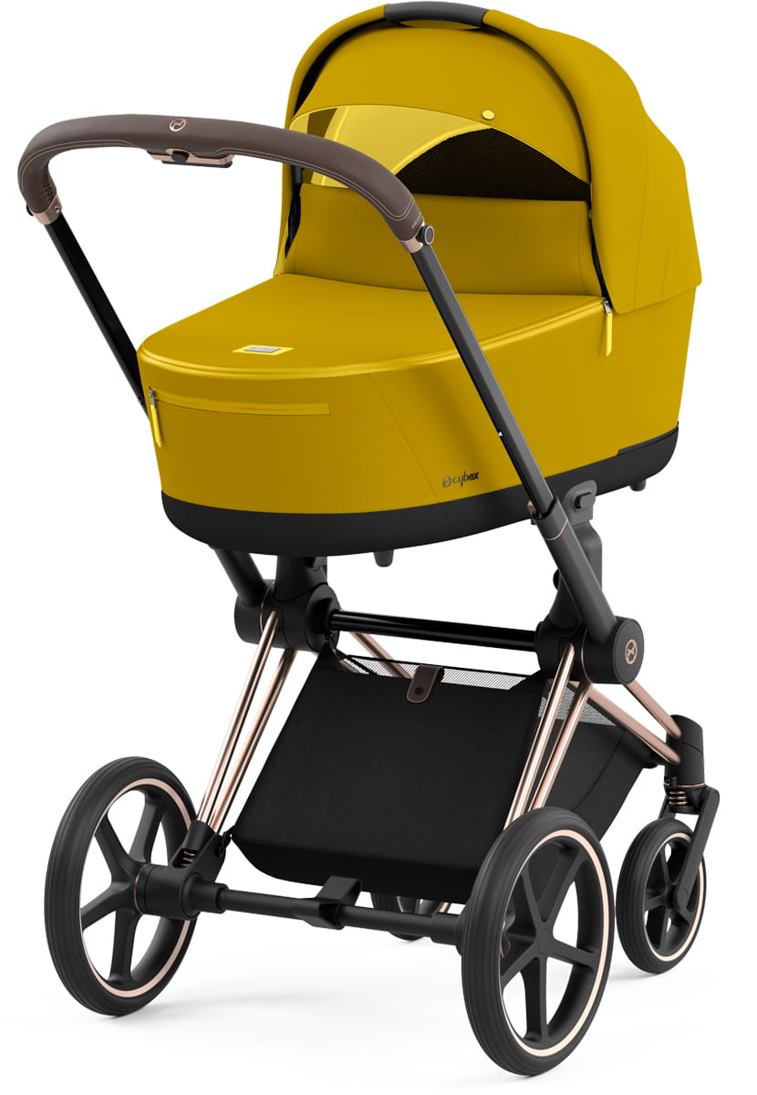 Коляска для новорожденных Cybex Priam 4.0 на шасси Rosegold