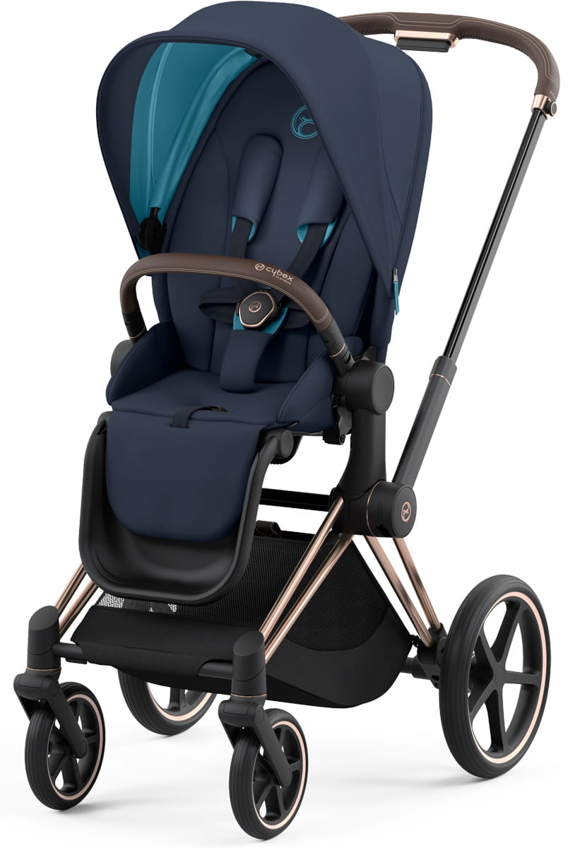 Прогулочная коляска Cybex Priam 4.0 на шасси Rosegold
