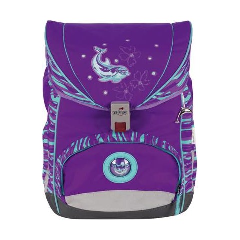 DerDieDas Ergoflex Ранец школьный Серебристый дельфин, 8405077