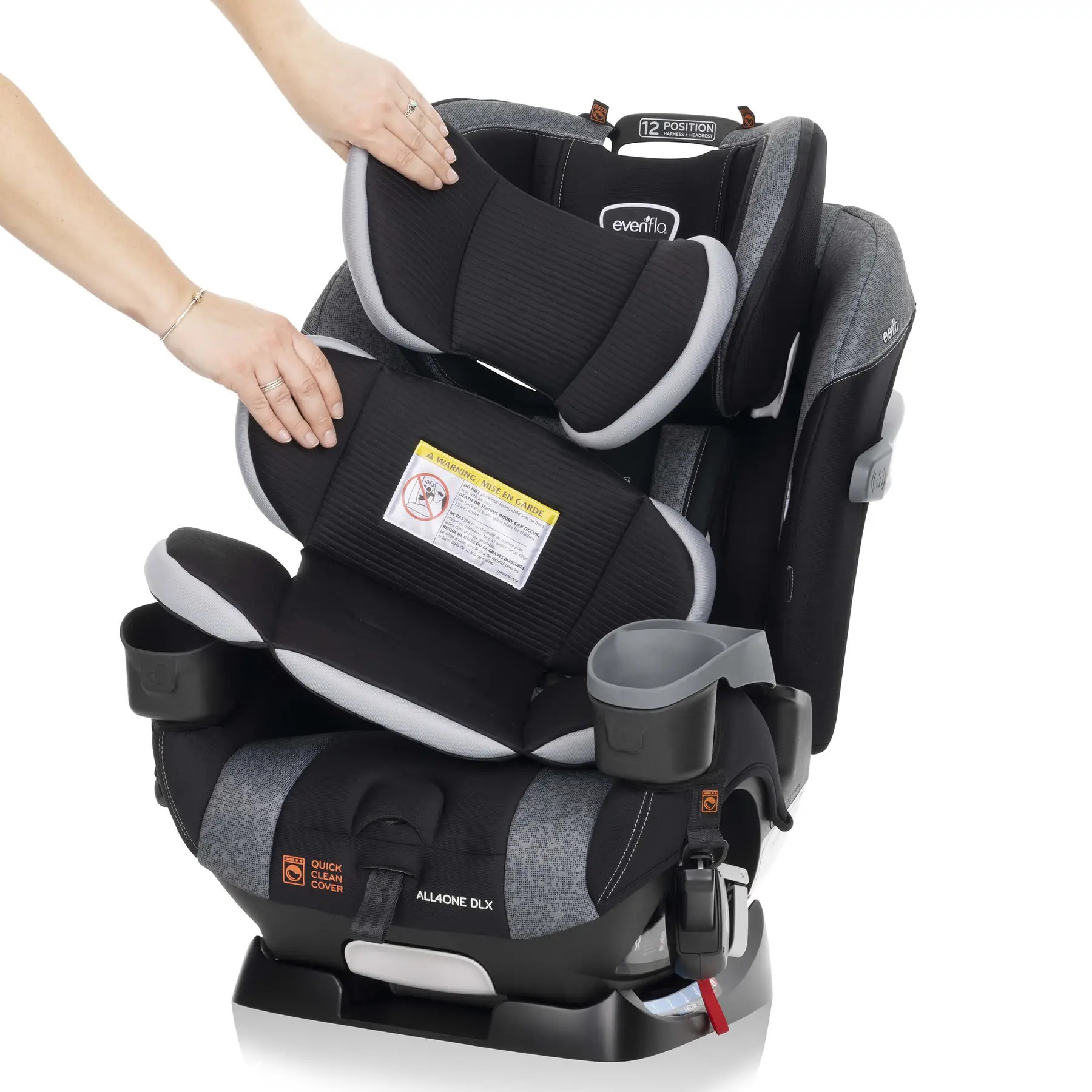 Автокресло Evenflo All4One DLX с технологией SensorSafe