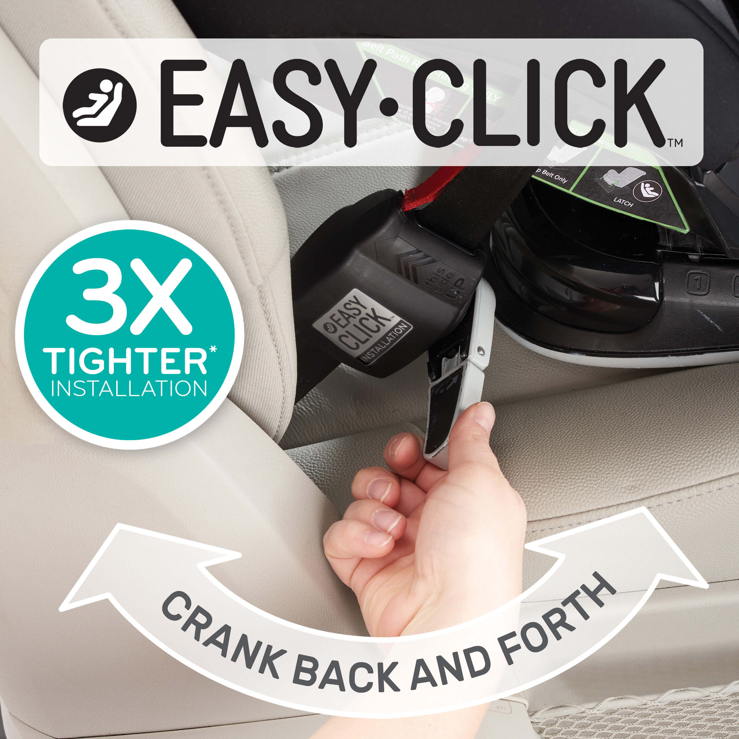 Автокрісло Evenflo Symphony Elite/DLX (з автоматичною дотяжкою)