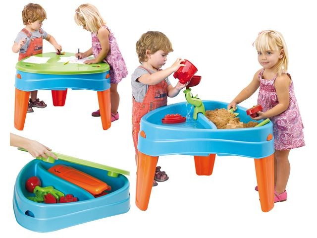 Стол-песочница-бассейн 4 в 1 Feber Play Island, 10238
