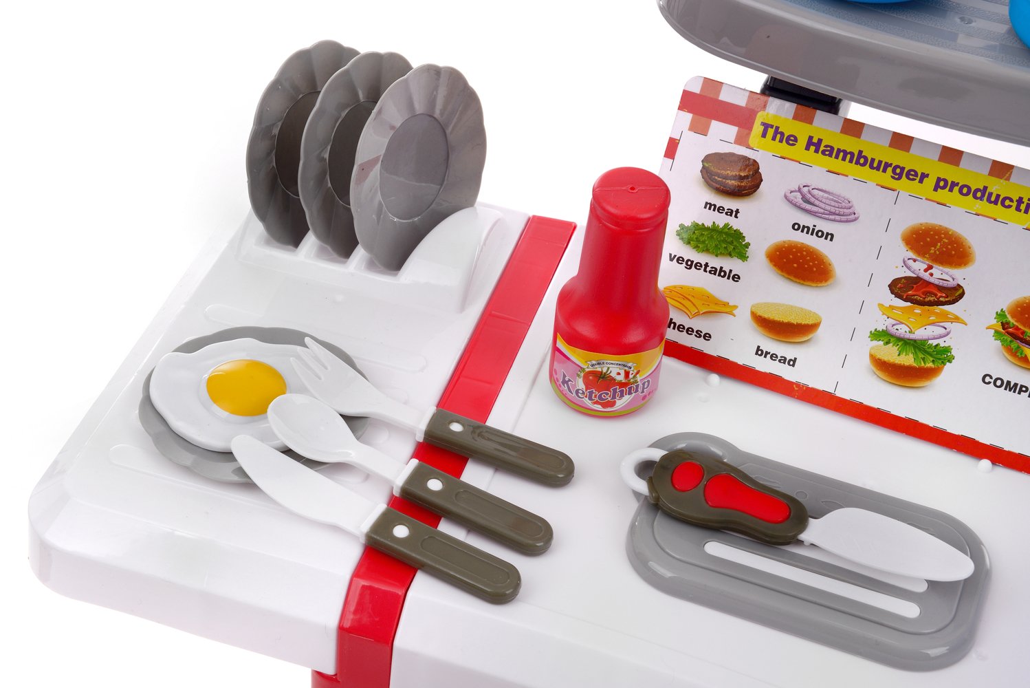 Детская игровая кухня Funfit Kids White, 1569, 1984