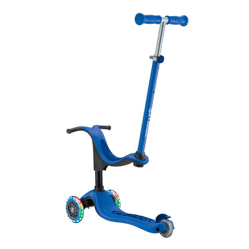 3-колесный самокат Globber Go up sporty с подсветкой колес