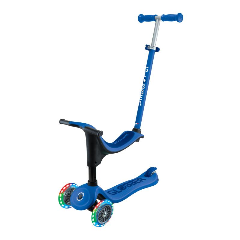 3-колесный самокат Globber Go up sporty с подсветкой колес