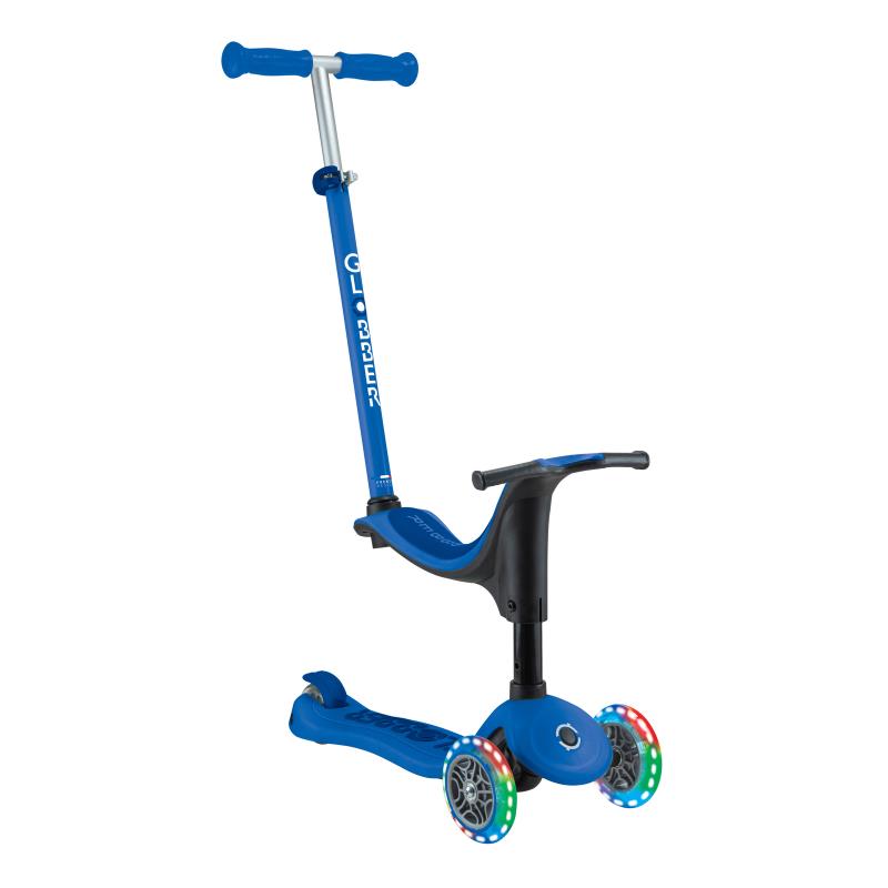 3-колесный самокат Globber Go up sporty с подсветкой колес