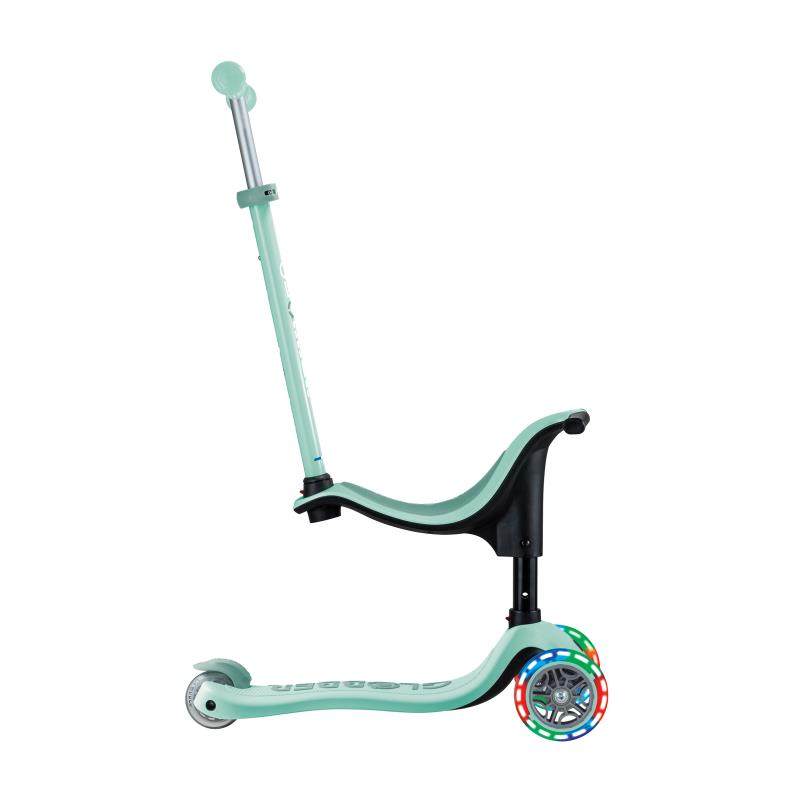 3-колесный самокат Globber Go up sporty с подсветкой колес