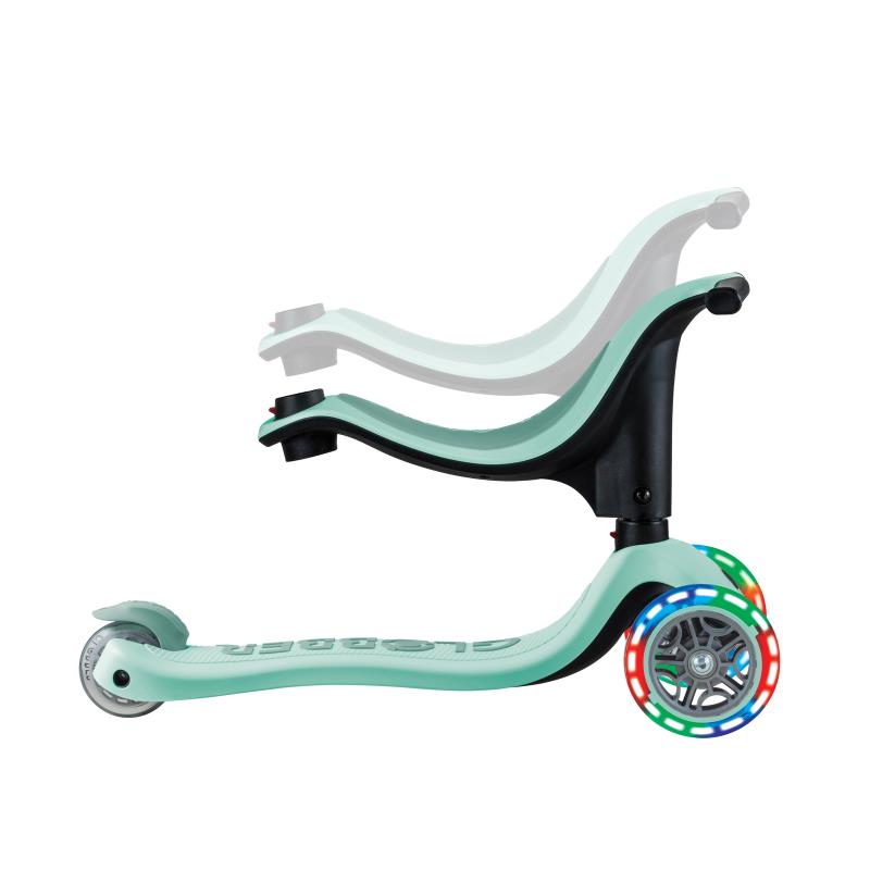 3-колесный самокат Globber Go up sporty с подсветкой колес