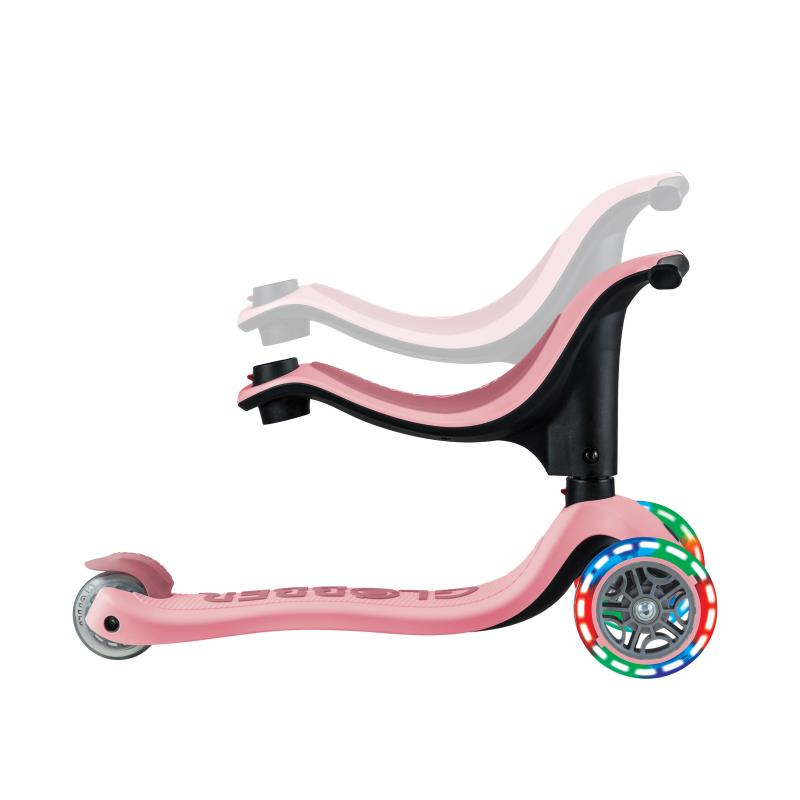 3-колесный самокат Globber Go up sporty с подсветкой колес