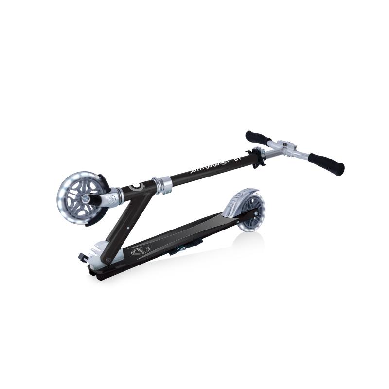 2-колесный самокат Globber Flow element lights с подсветкой колес