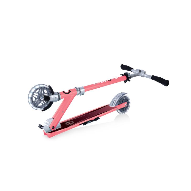 2-колесный самокат Globber Flow element lights с подсветкой колес