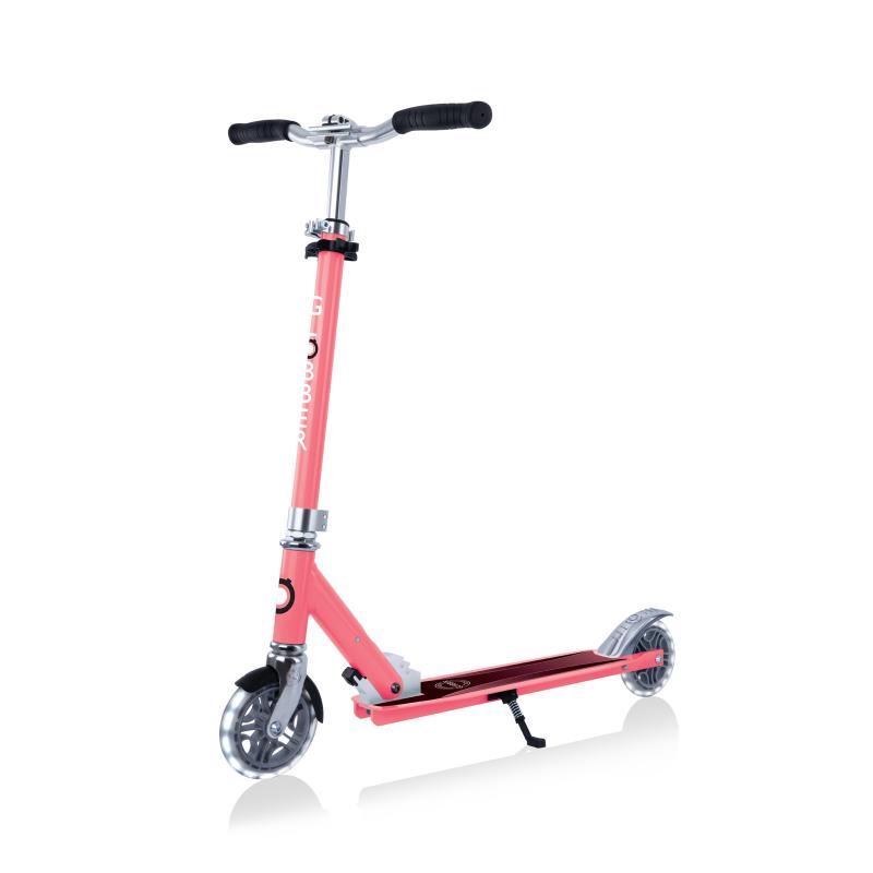 2-колесный самокат Globber Flow element lights с подсветкой колес