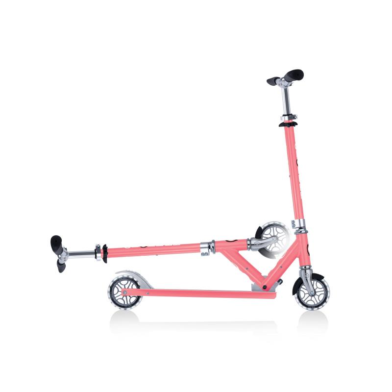 2-колесный самокат Globber Flow element lights с подсветкой колес