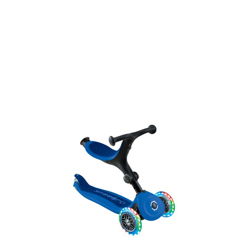 3-колесный самокат Globber Go up active с подсветкой колес