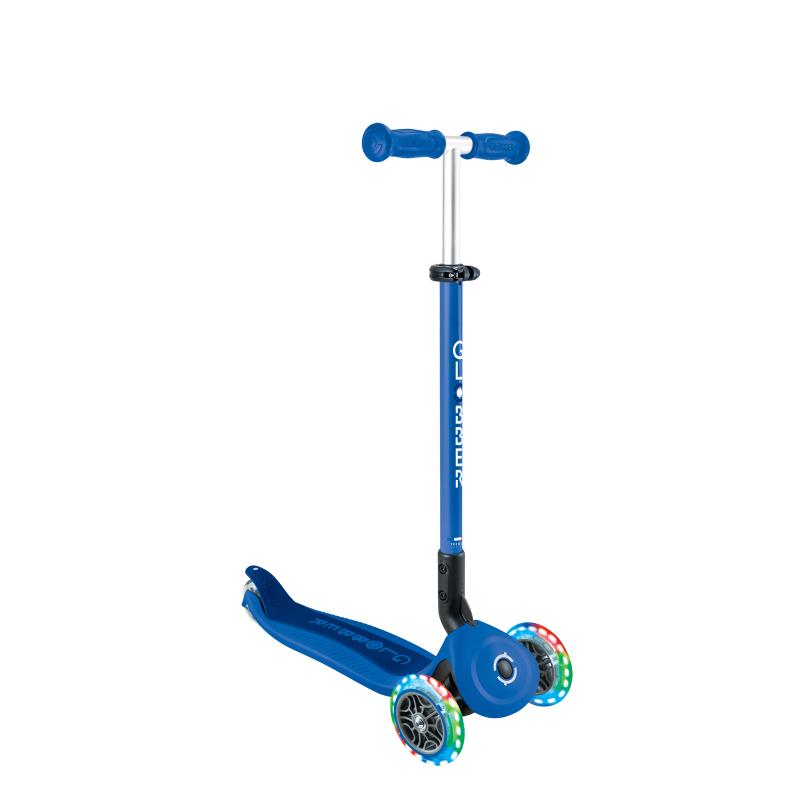 3-колесный самокат Globber Go up active с подсветкой колес