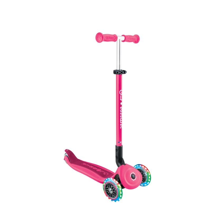 3-колесный самокат Globber Go up active с подсветкой колес