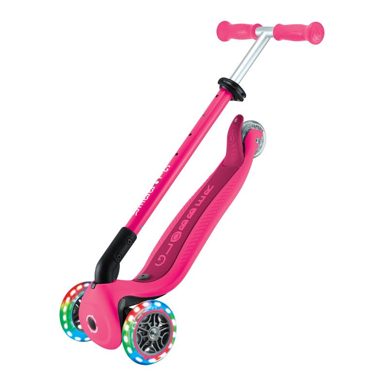 3-колесный самокат Globber Go up active с подсветкой колес