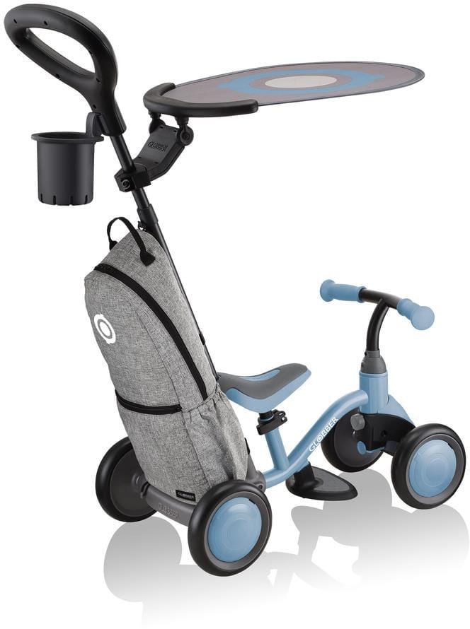 Детский 3-колесный велосипед Globber Learning Bike 3 в 1 Deluxe, 639